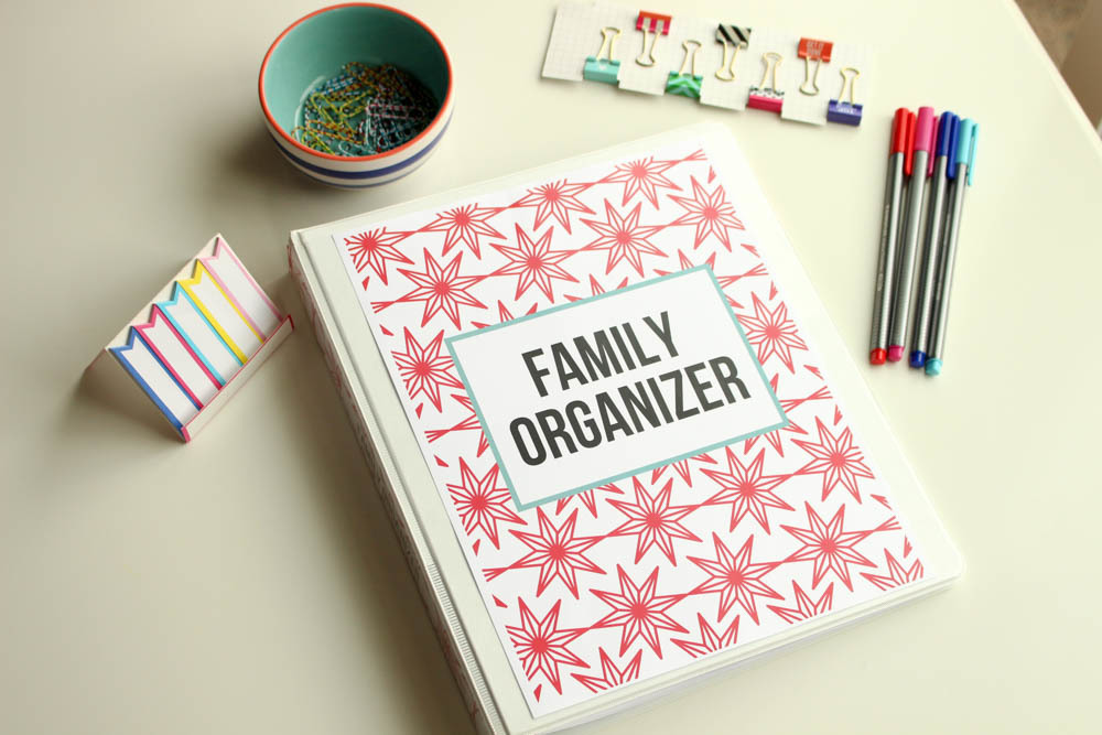 Family Organizer Printable Set