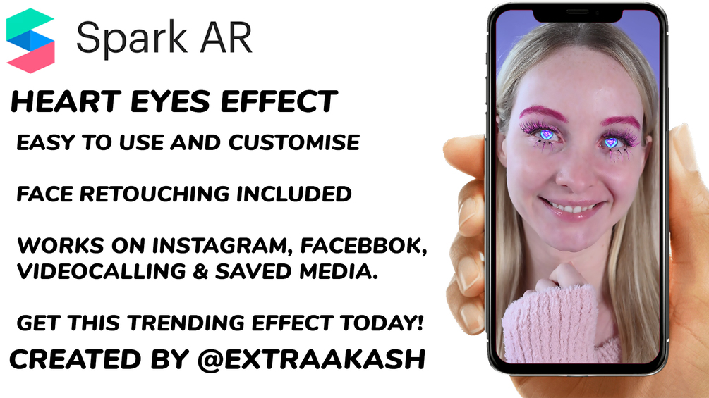 Spark AR Heart Eyes