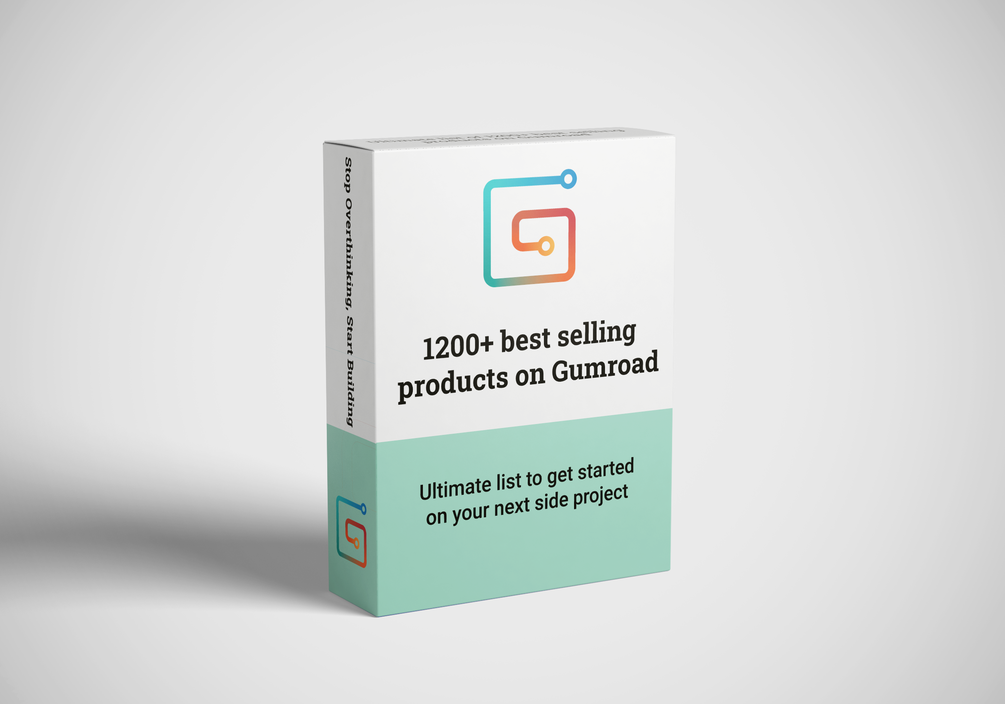 Best Selling Products on Gumroad