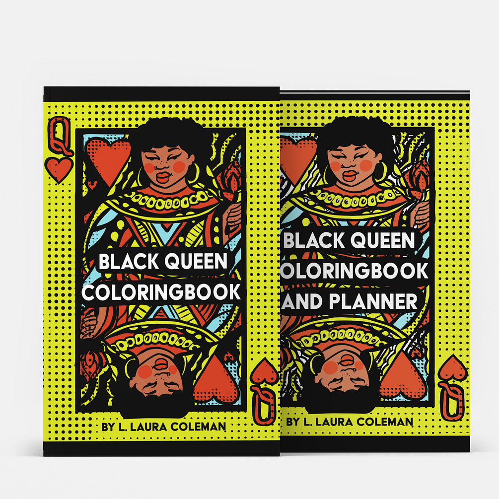 Black Queen Coloring Book