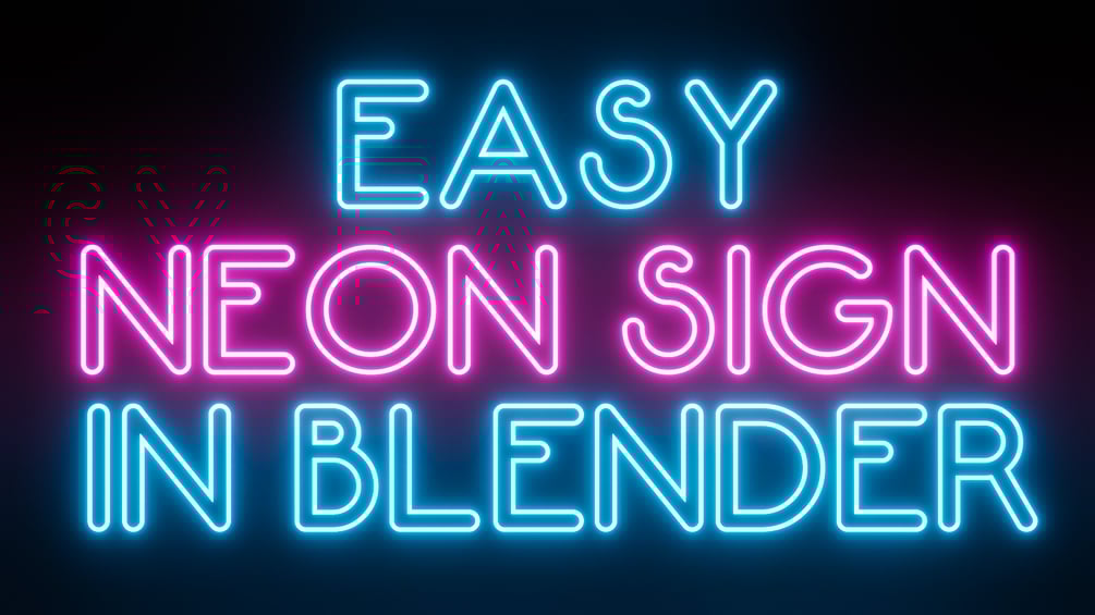 Neon Sign animation