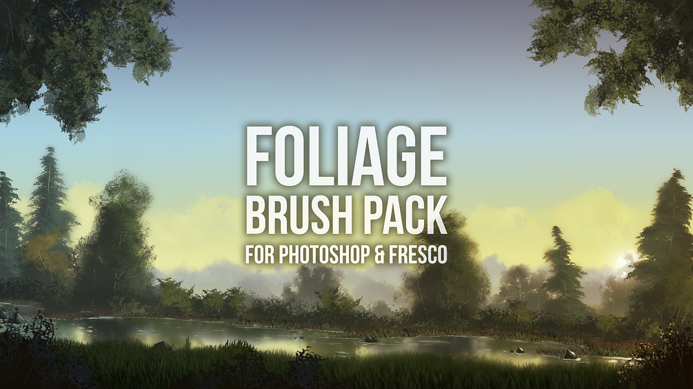 Foliage Brush Pack for & Adobe Fresco