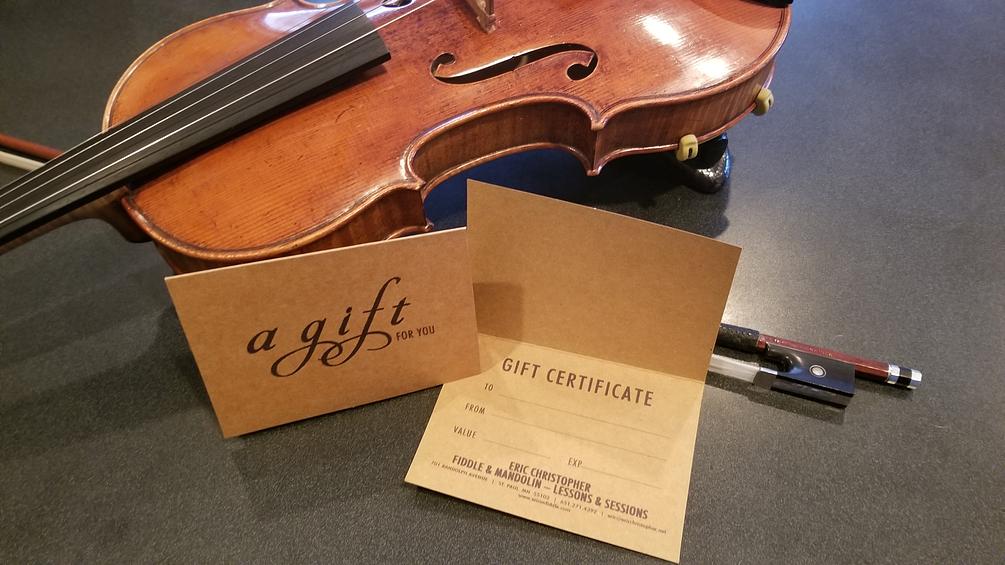 Fiddle and Mandolin Lessons