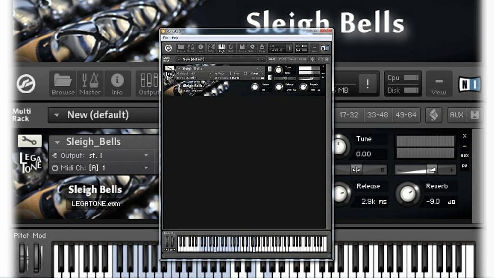 Cascabeles navideños Sleigh Bells para kontakt