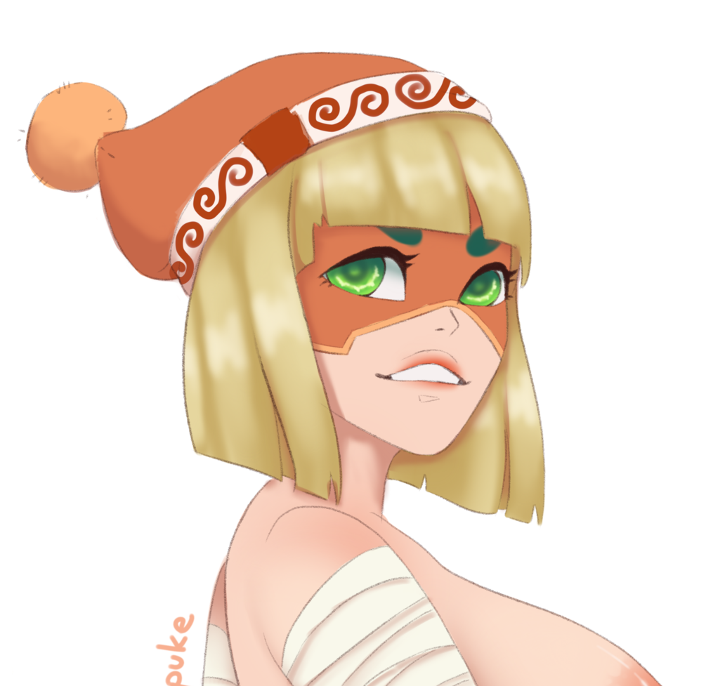 Min-Min is ready to smash!