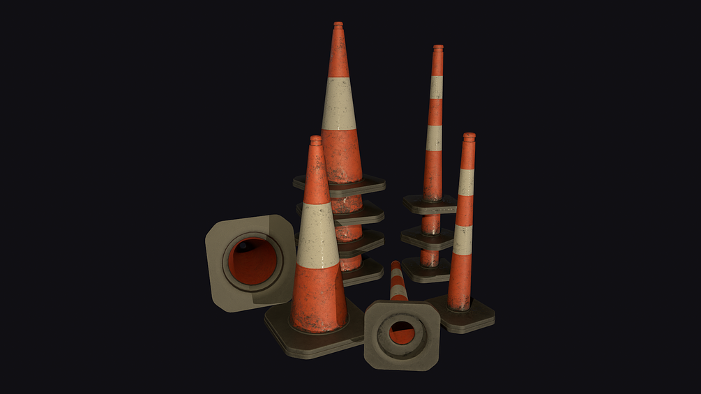 Game Ready Traffic Cones