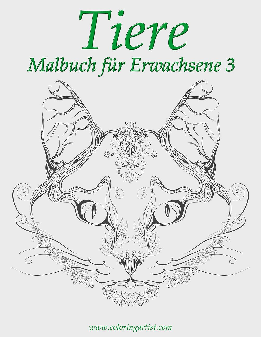 Tiere Malbuch für Erwachsene 3