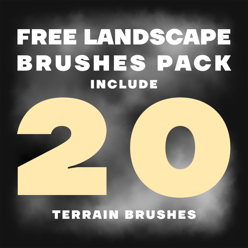 Free Landscape Brushes Pack