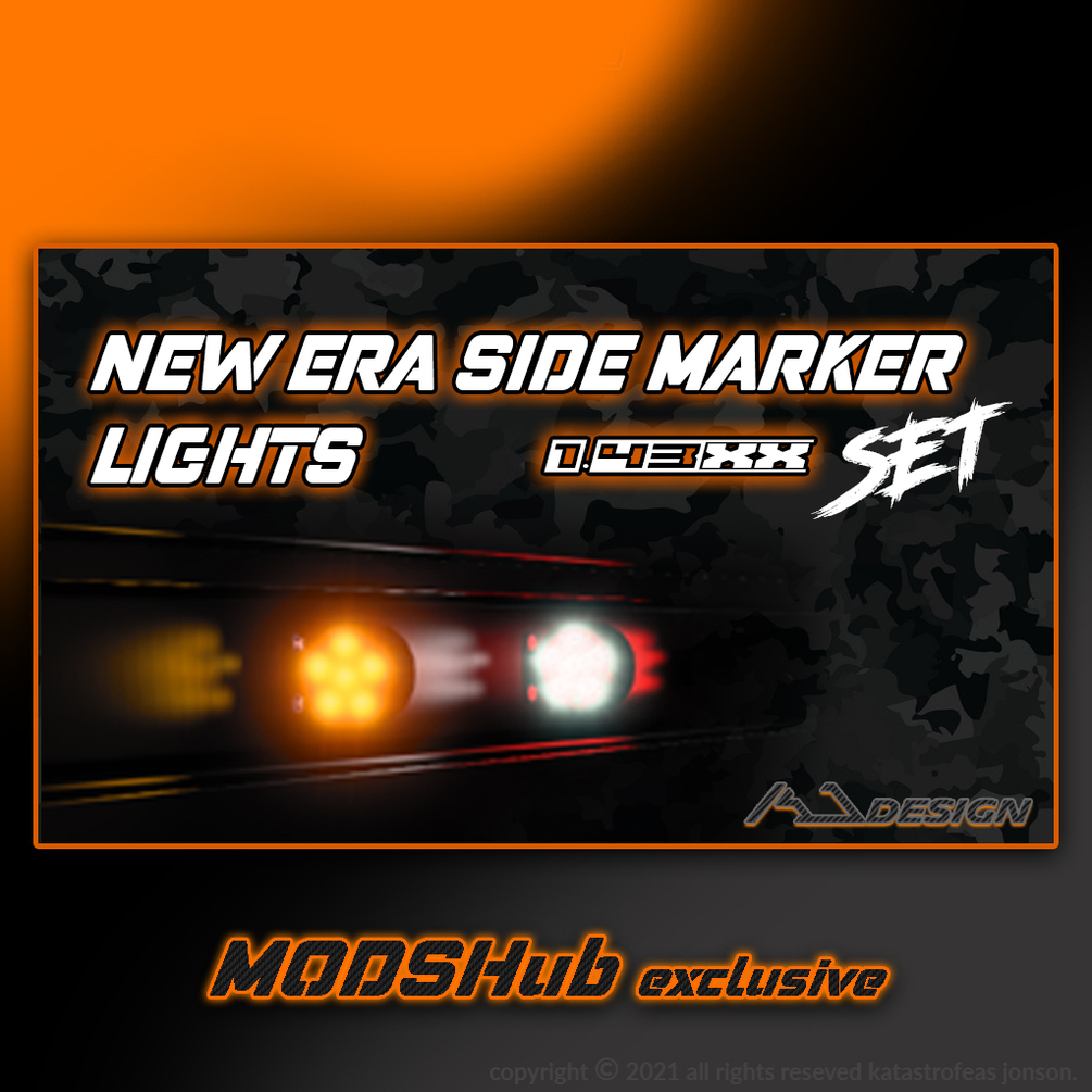 New era side marker lights 1.40xx