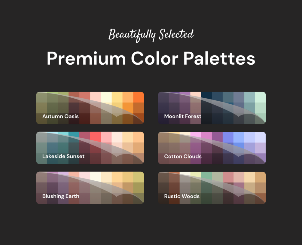Premium Color Palettes for Procreate
