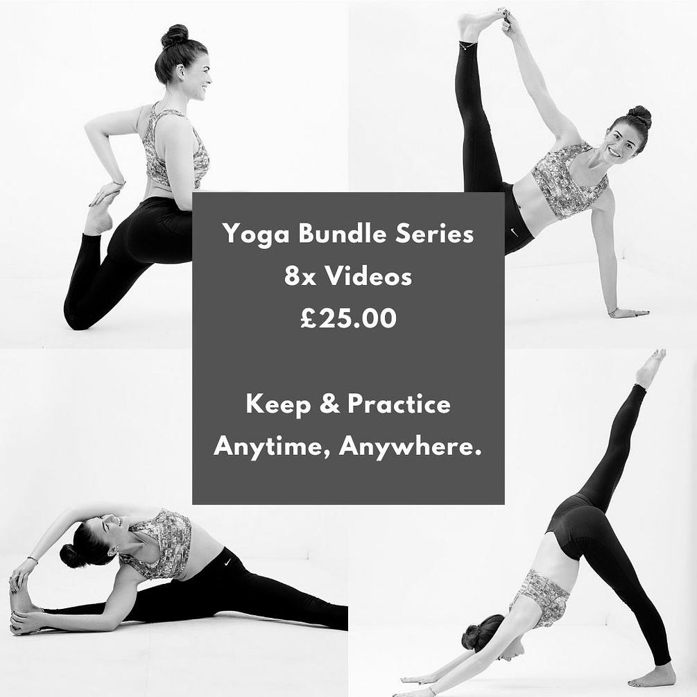 Yoga Bundle Series 8x Videos Yoga with Fiona