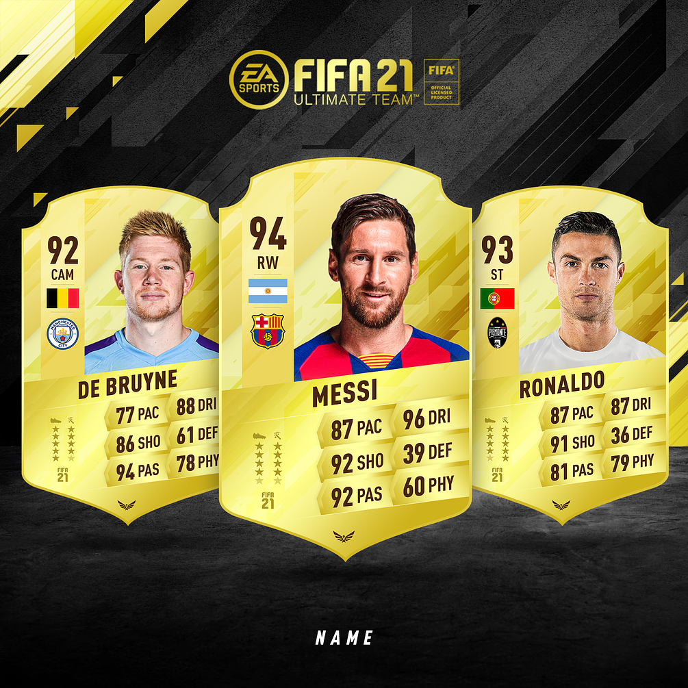FIFA 21 CONCEPT CARD + BACKGROUND