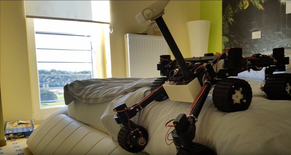 RC scaled MARS Rover (advanced)