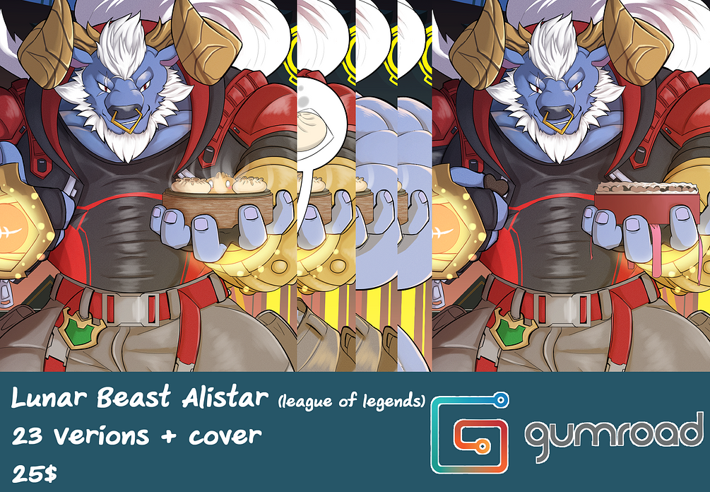 Lunar Beast Alistar (League of Legends)