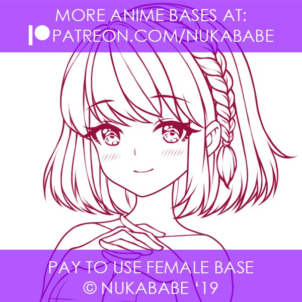 P2U Anime Female Base: Head to Toes [from Anime Base Set #39]