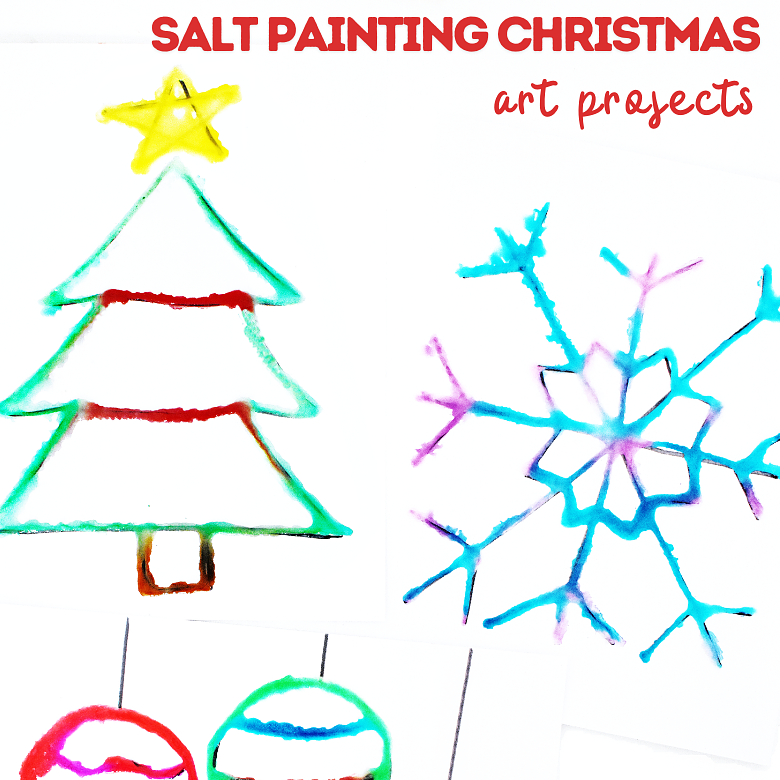 Christmas Art Project templates