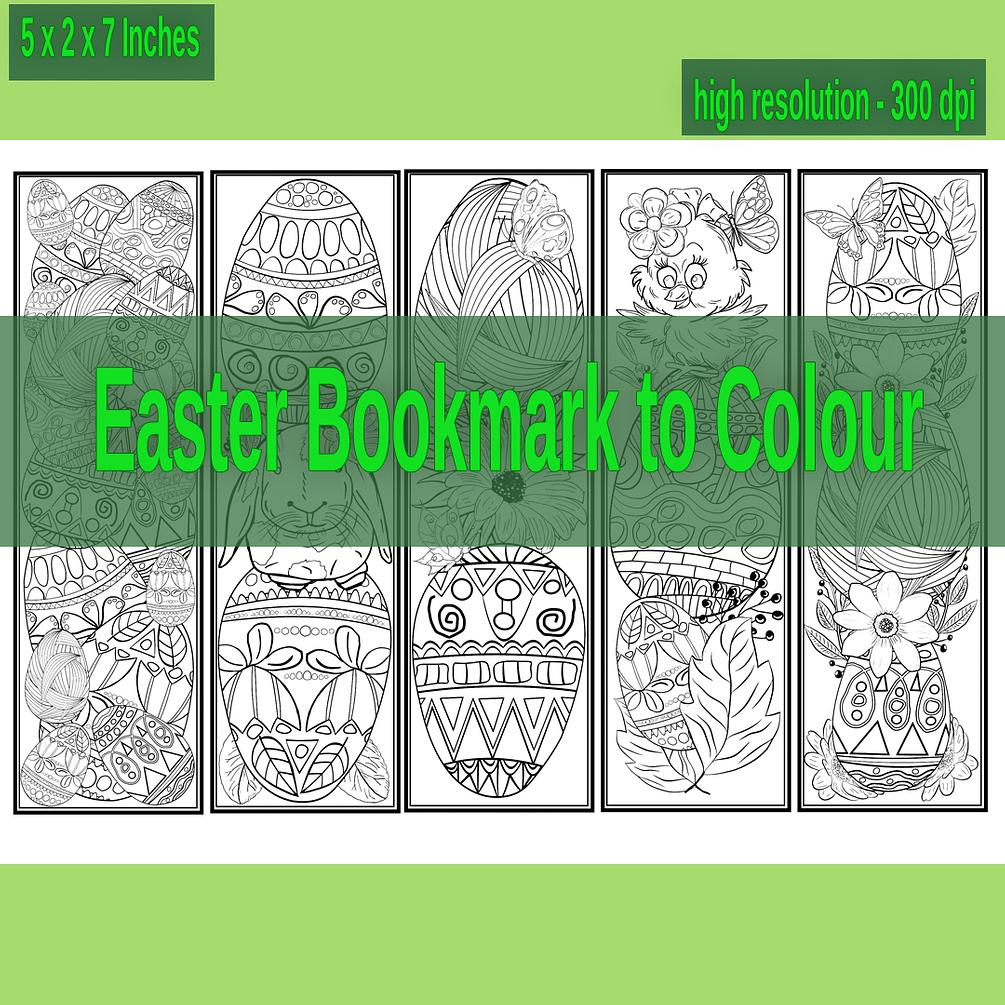 Download Easter Bookmark Easter Bookmark To Colour Printable Easter Bookmark Printable Coloring Bookmarks Pdf Printable Bookmarks To Color Pdf Printable Bookmark Easter Bunny Crafts For Adults Printable Easter Activity