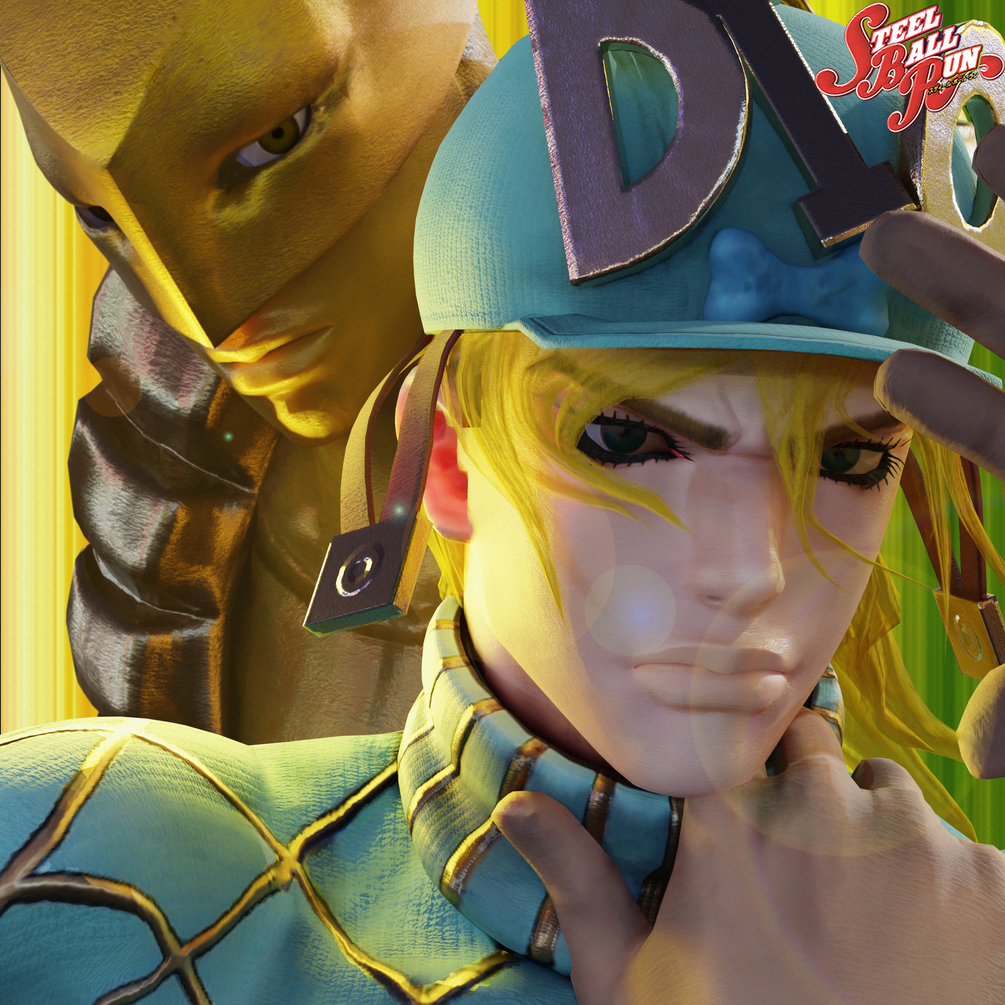 Jojo's Bizarre Adventure SBR Diego Brando 3d Model