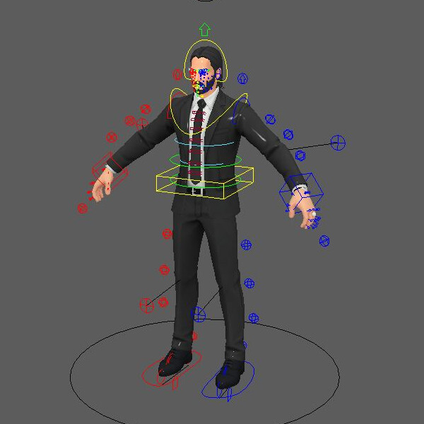 [Maya Rigs] John Wick