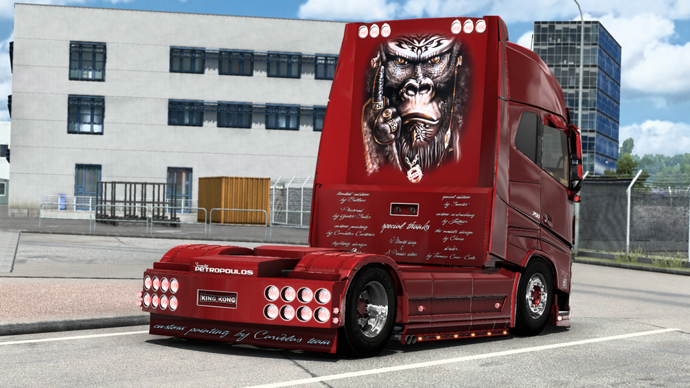 Volvo FH 2012 (FH4) Sarantos King Kong Accessories Pack