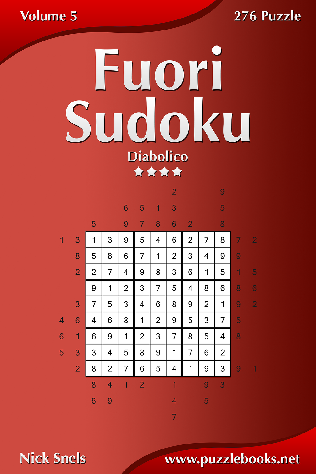 Fuori Sudoku Diabolico Volume 5 276 Puzzle
