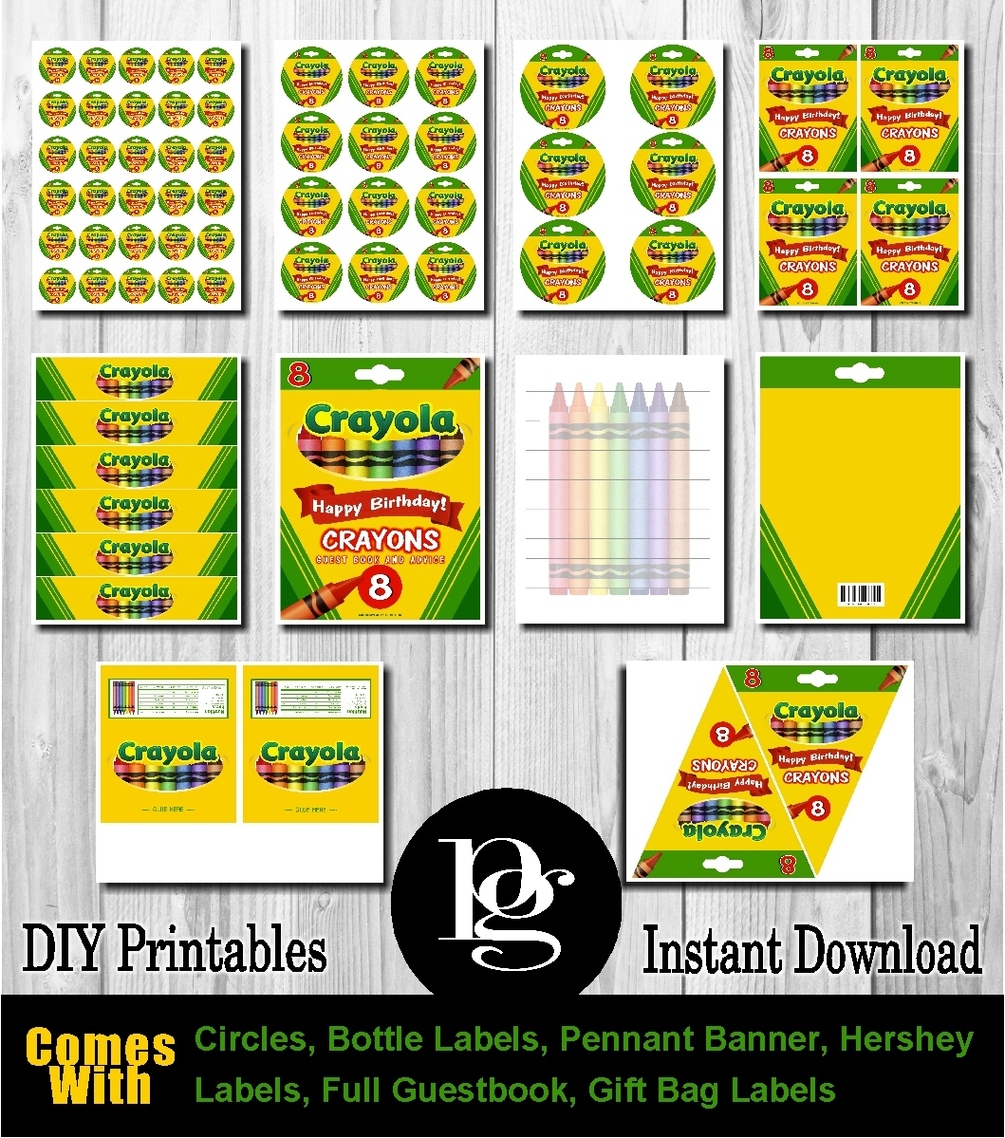 Crayola Crayon Printable