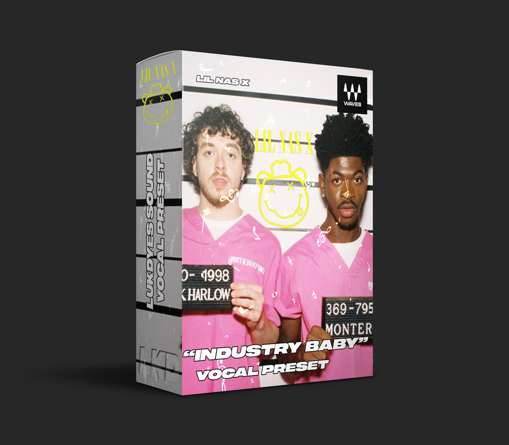Lil Nas X Vocal Preset (WAVES) "Lil Nas X Jack Harlow - INDUSTRY BABY"