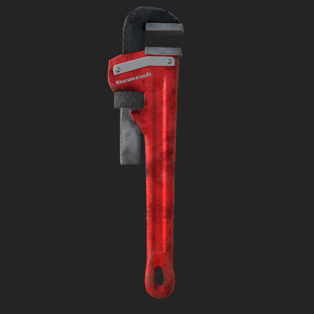 HiDefinition PipeWrench Prop For Unity/VRChat