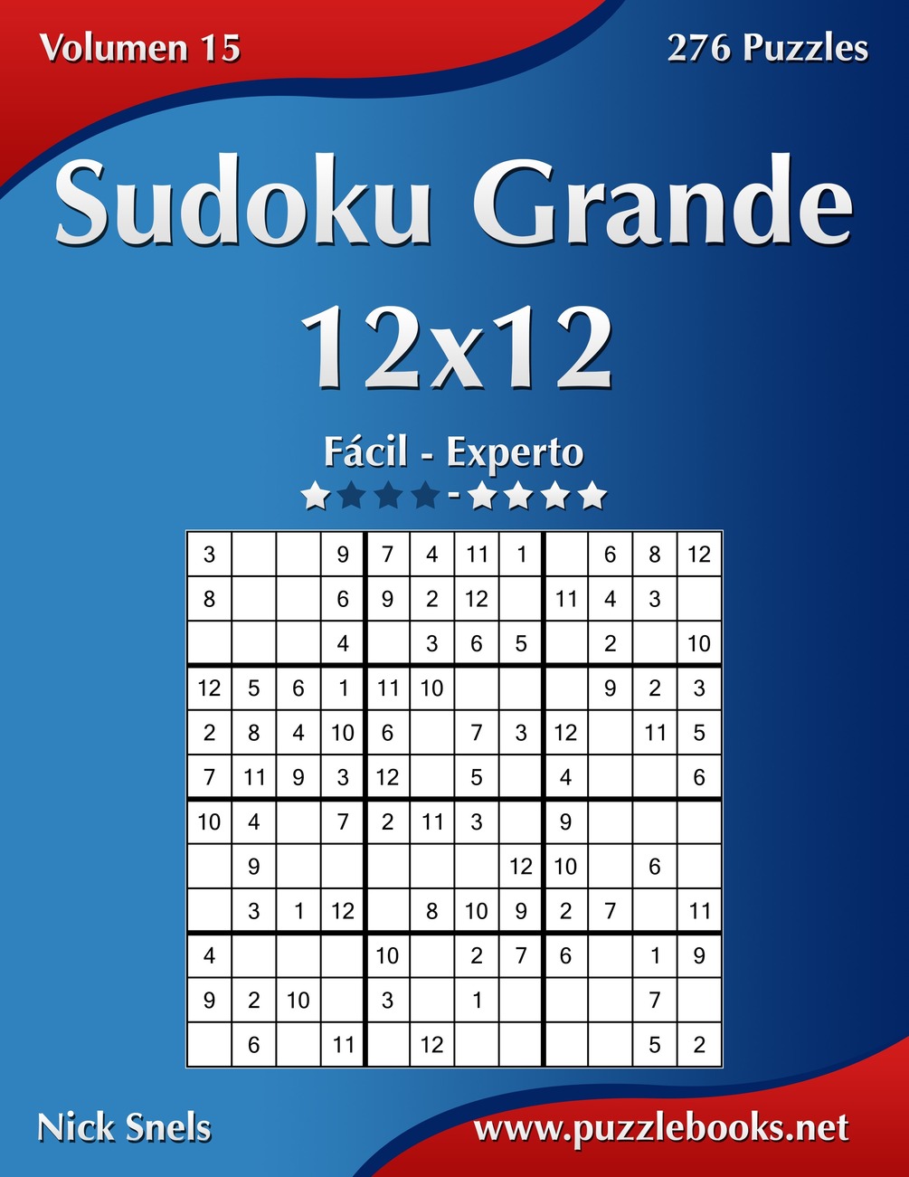 Sudoku grande 12x12 de f cil a experto volumen 15 276 puzzles