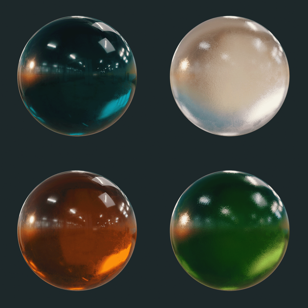 Blender 3D Old Glass Material