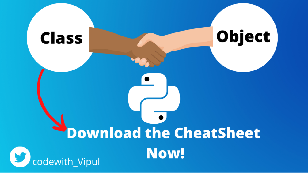 Class and objects cheatsheet in python
