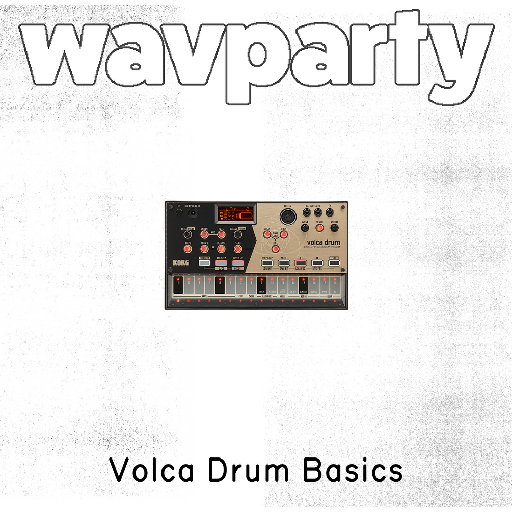 Volca Drum Basics sample pack