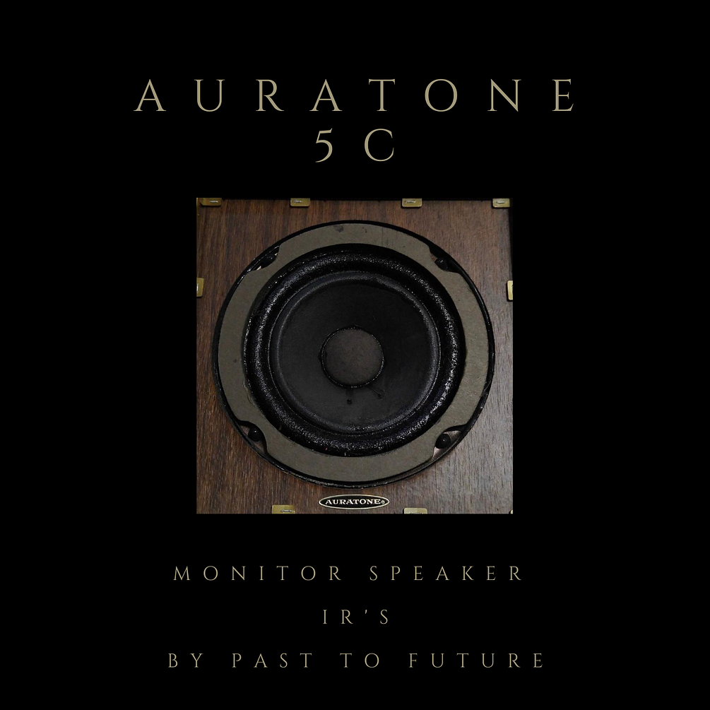 AURATONE 5C MONITOR SPEAKER IR’S!