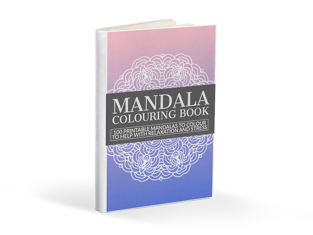 Mandala Colouring Book - 100 Printable Colouring Designs