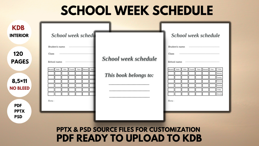 School Week Schedule