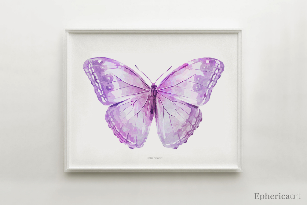 lavender-purple-butterfly-printable-art