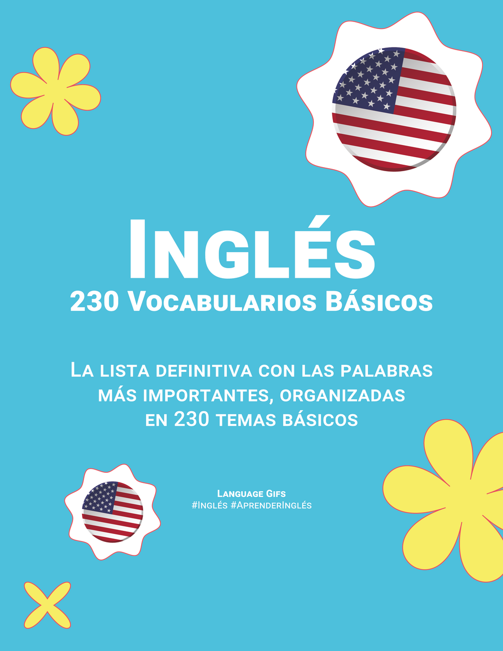 INGLÉS - 230 VOCABULARIOS BÁSICOS