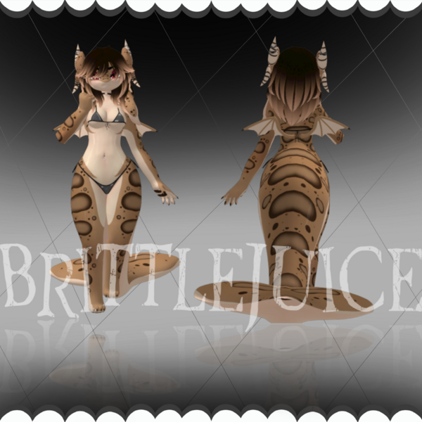 Londyn Leopard Shark | Umiko the Orca | Re - Texture ONLY