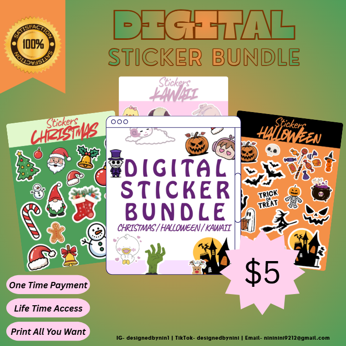 Digital Sticker Pack Preview