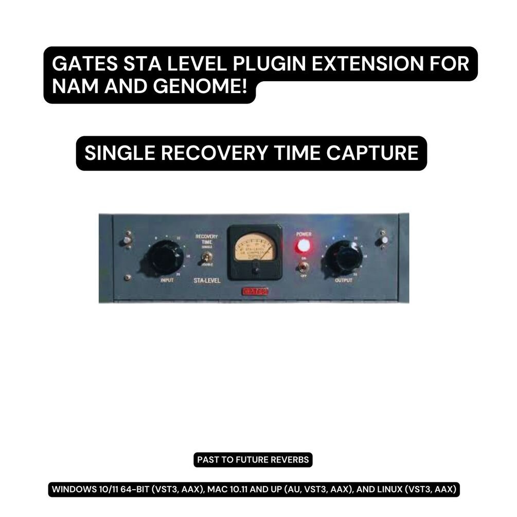 GATES STA LEVEL TUBE COMPRESSOR RECOVERY SINGLE PLUGIN EXTENSION FOR ...