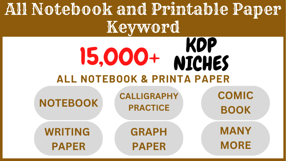 All Notebook and Printable Paper Keyword