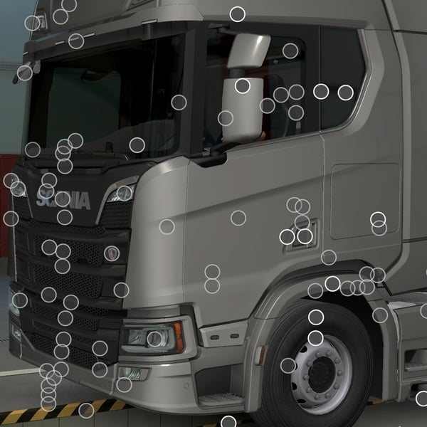 *[sbar tuning part] Scania NG door extension by WC007 D3SIGN