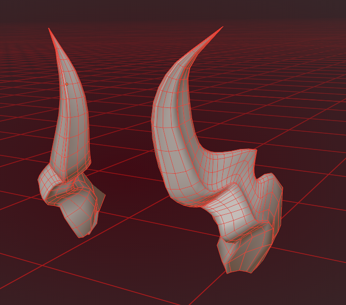 ROYAL HORNS DRAGON HORNS (UNITY PLUG AND PLAY)