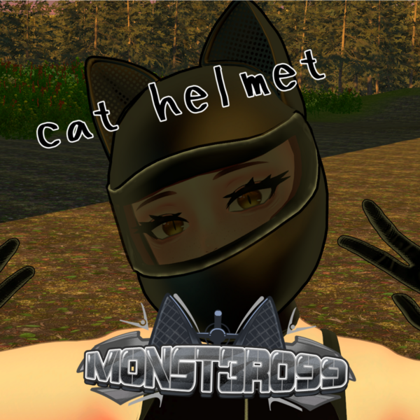 monster's cat helmet
