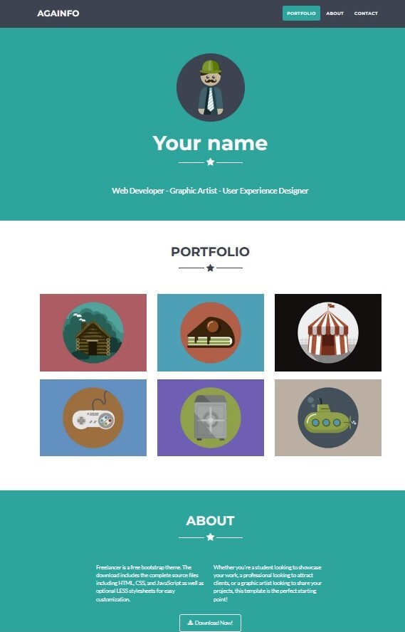 Freelancer Html Template