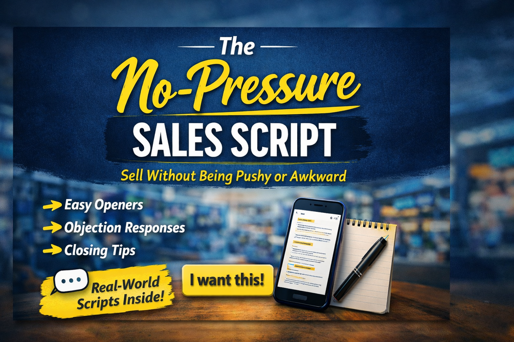 The No-Pressure Sales Script Preview