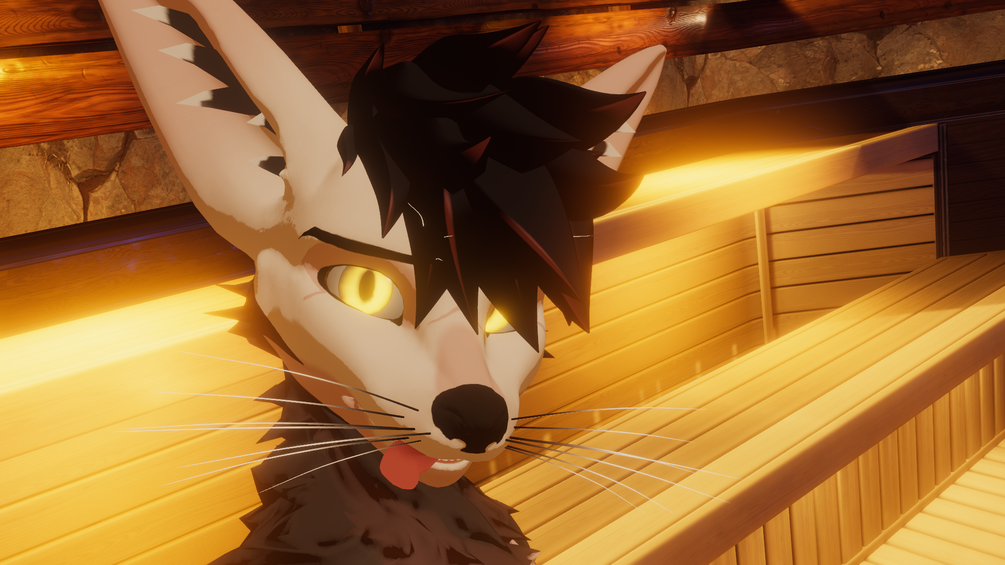 VRC Furry Spiky hair V2.0💎 