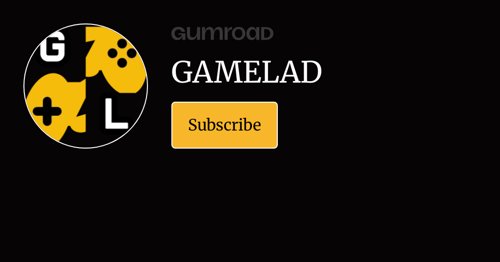 GAMELAD banner art