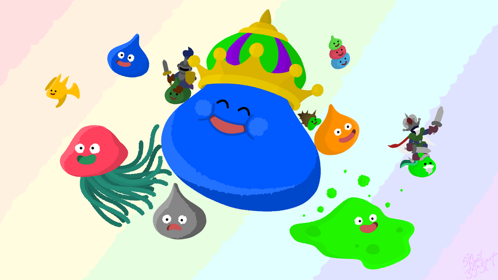 Dragon Quest Slimes Desktop Wallpapers