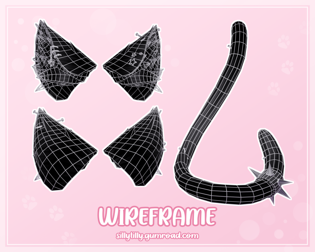 7) Cat Ear Hair - Roblox